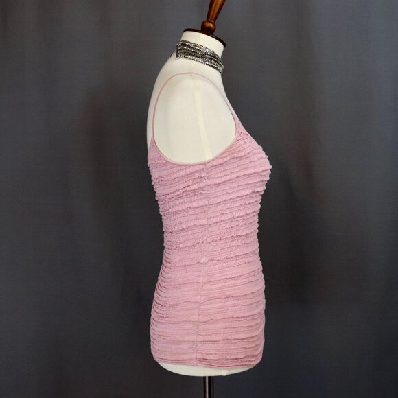 Valentino Vintage 2000's Tank Top Pink Small - XS Camisole - Picture 7 of 14